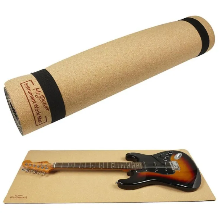 Guitar servicing mat