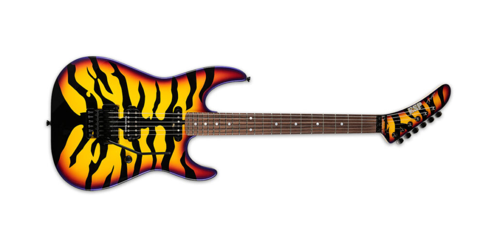 ESP Sunburst Tiger