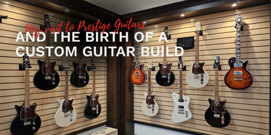 Prestige Guitars factory tour and custom guitar build