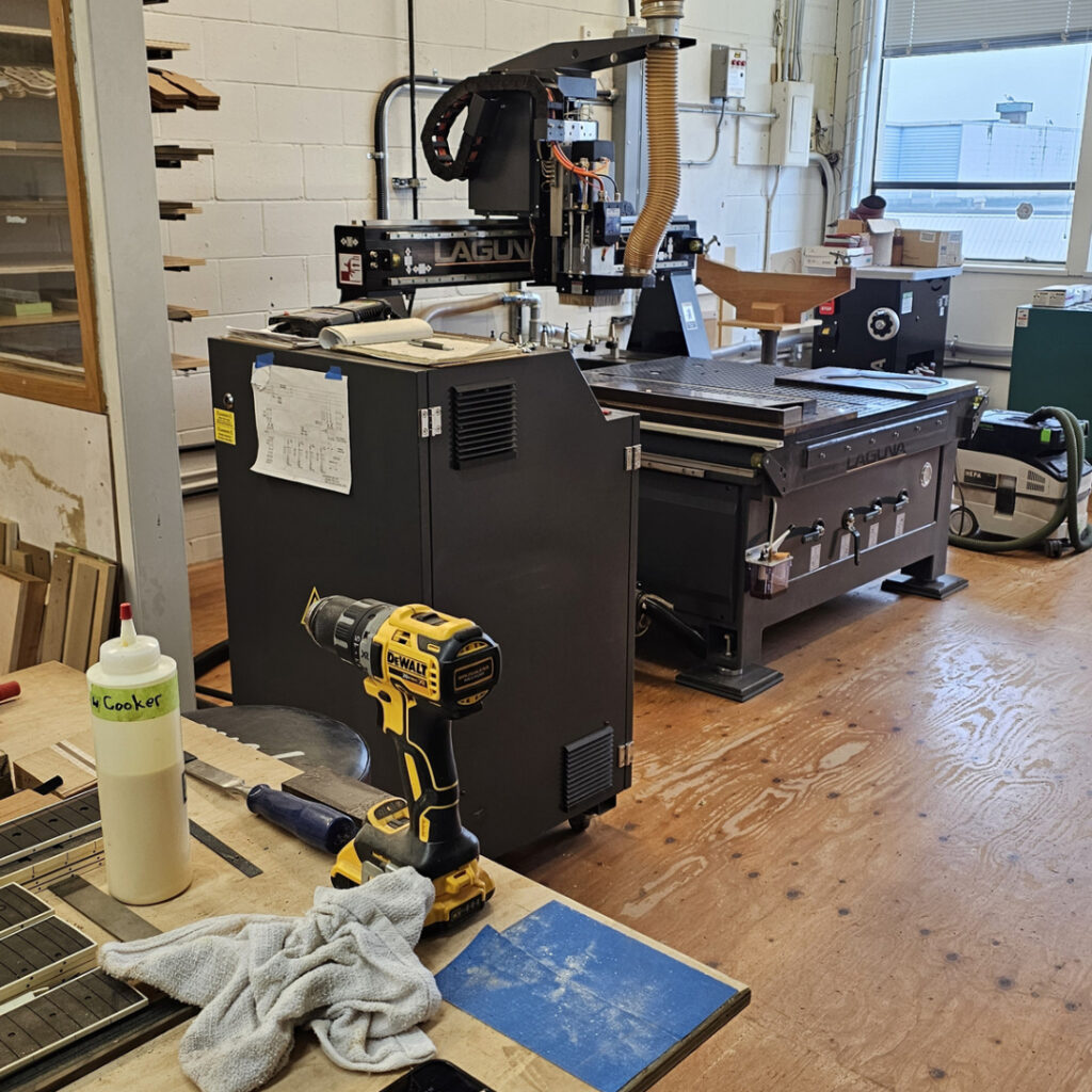 Prestige Guitars factory workshop.